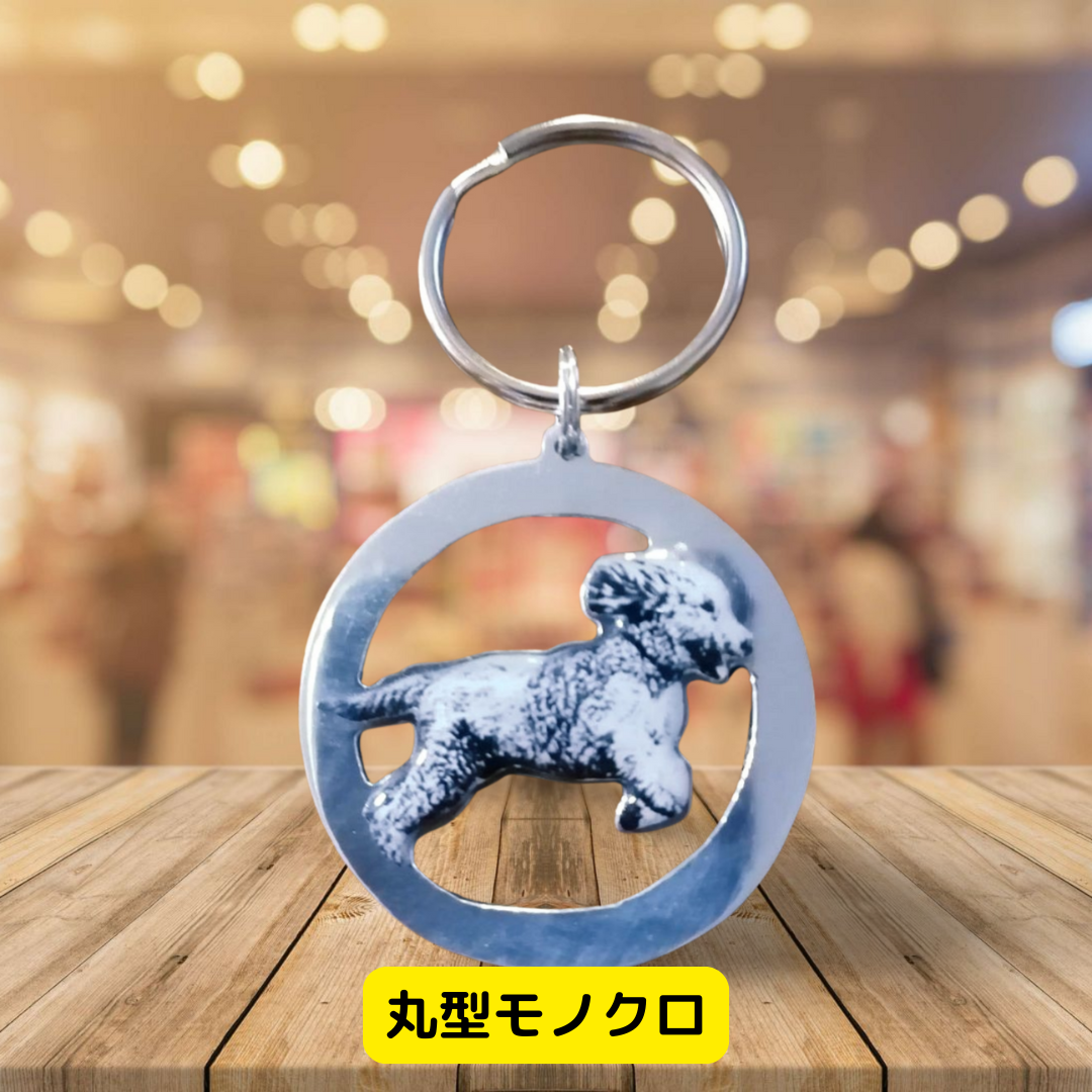 本物そっくり!愛犬キーホルダー♪