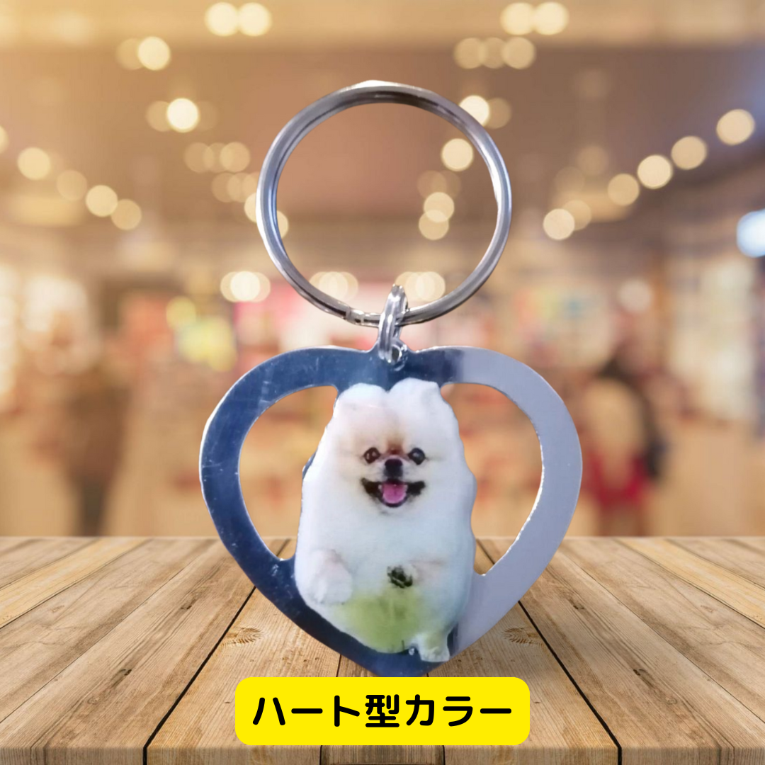 本物そっくり!愛犬キーホルダー♪