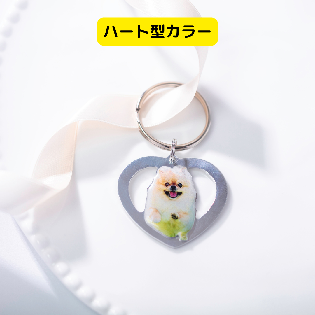 本物そっくり!愛犬キーホルダー♪