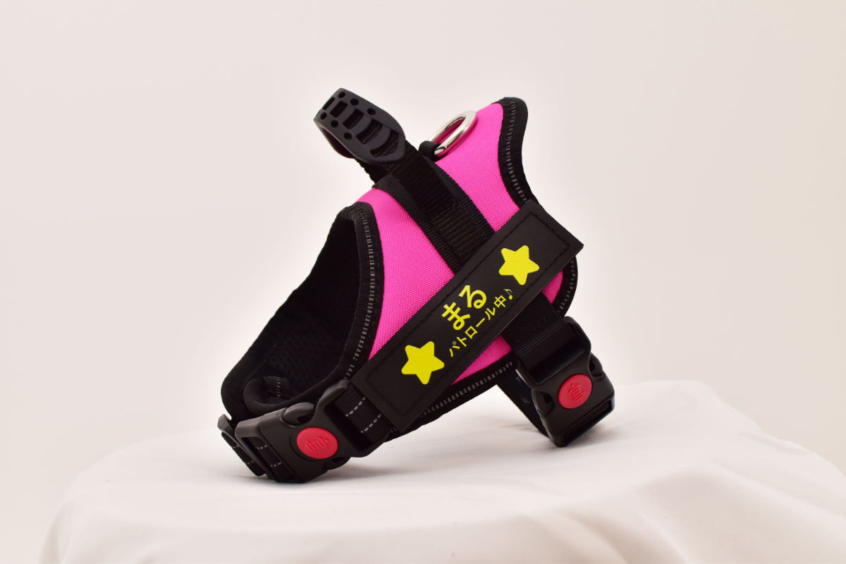 【プレミアム版】FunFunPet 高機能ハーネス (お名前タグ作成サービス付き)